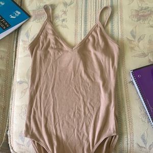 Tan bodysuit